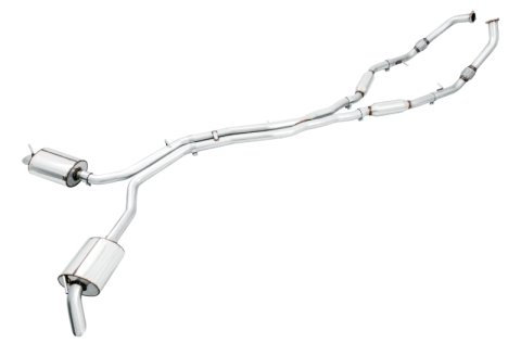 AWE Tuning Audi B9 SQ5 Resonated Touring Edition Cat-Back Exhaust - No Tips (Turn Downs) thumbnail 3