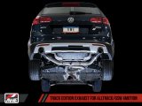 AWE Tuning VW MK7 Golf Alltrack/Sportwagen 4Motion Track Edition Exhaust - Diamond Black Tips thumbnail 5