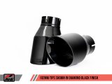 AWE Tuning VW MK7 Golf Alltrack/Sportwagen 4Motion Touring Edition Exhaust - Diamond Black Tips thumbnail 9