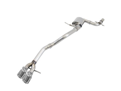 AWE Tuning 09-14 Volkswagen Jetta Mk6 1.4T Track Edition Exhaust - Chrome Silver Tips thumbnail 2