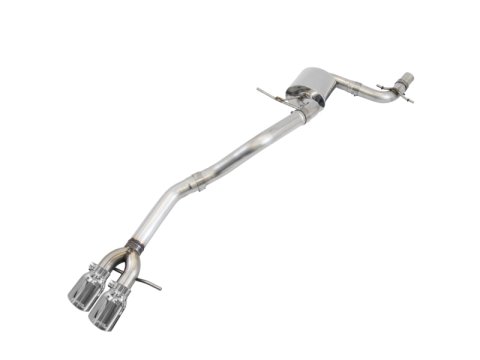 AWE Tuning 09-14 Volkswagen Jetta Mk6 1.4T Track Edition Exhaust - Chrome Silver Tips thumbnail 3
