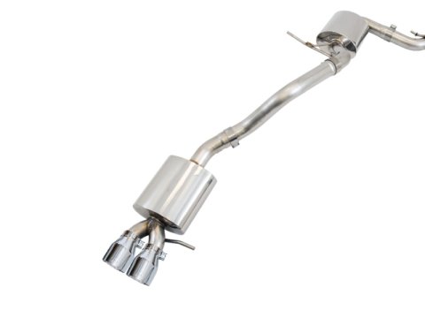 AWE Tuning 09-14 Volkswagen Jetta Mk6 1.4T Touring Edition Exhaust - Chrome Silver Tips thumbnail 4