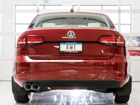AWE Tuning 09-14 Volkswagen Jetta Mk6 1.4T Touring Edition Exhaust - Chrome Silver Tips thumbnail 6