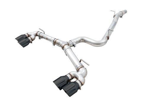 AWE Tuning 15-17 Volkswagen Golf R MK7 Track Edition Exhaust - Diamond Black Tips (102mm) thumbnail 3