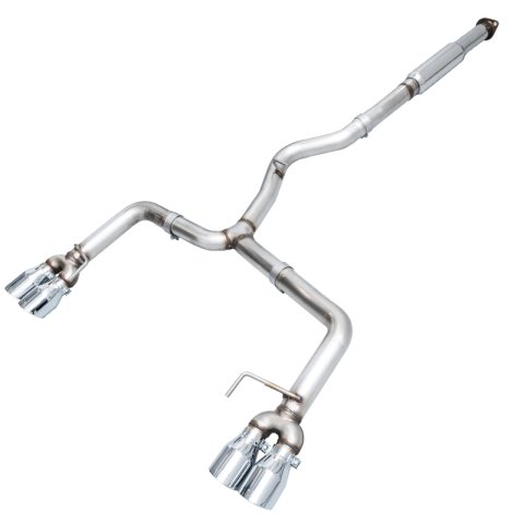 AWE Tuning Subaru WRX/STI VA/GV Sedan Track Edition Exhaust - Chrome Silver Tips (102mm) thumbnail 1
