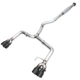 AWE Tuning Subaru WRX/STI VA/GV Sedan Track Edition Exhaust - Diamond Black Tips (102mm) thumbnail 2