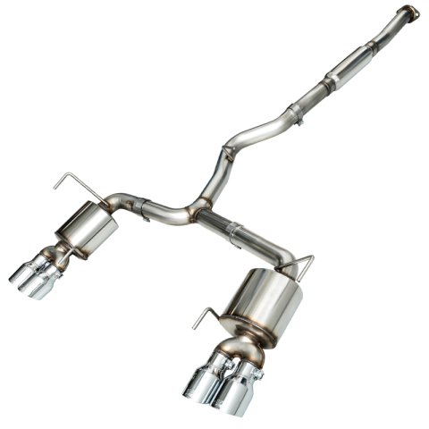 AWE Tuning 2015+ Subaru WRX VA Sedan Touring Edition Exhaust - Chrome Silver Tips (102mm) thumbnail 2