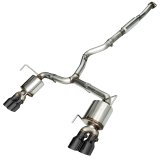 AWE Tuning 2015+ Subaru WRX VA Sedan Touring Edition Exhaust - Diamond Black Tips (102mm) thumbnail 1