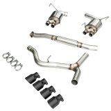 AWE Tuning 2015+ Subaru WRX VA Sedan Touring Edition Exhaust - Diamond Black Tips (102mm) thumbnail 7
