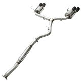 AWE Tuning 2015+ Subaru WRX VA Sedan Touring Edition Exhaust - Diamond Black Tips (102mm) thumbnail 8