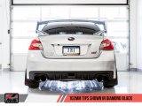 AWE Tuning Subaru STI VA / WRX GV / STI GV Sedan Touring Edition Exhaust - Diamond Black Tip (102mm) thumbnail 5