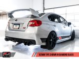 AWE Tuning Subaru STI VA / WRX GV / STI GV Sedan Touring Edition Exhaust - Diamond Black Tip (102mm) thumbnail 8