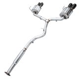 AWE Tuning Subaru STI VA / WRX GV / STI GV Sedan Touring Edition Exhaust - Diamond Black Tip (102mm) thumbnail 9