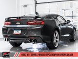 AWE Tuning 16-19 Chevrolet Camaro SS Axle-Back Exhaust - Track Edition (Quad Chrome Silver Tips) thumbnail 4