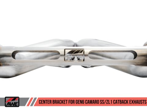 AWE Tuning 16-19 Chevy Camaro SS Non-Res Cat-Back Exhaust - Track Edition (Quad Chrome Silver Tips) thumbnail 9