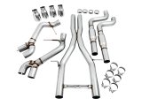 AWE Tuning 16-19 Chevy Camaro SS Resonated Cat-Back Exhaust -Track Edition (Quad Chrome Silver Tips) thumbnail 7