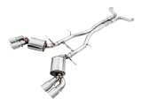 AWE Tuning 16-19 Chevy Camaro SS Res Cat-Back Exhaust -Touring Edition (Quad Chrome Silver Tips) thumbnail 4
