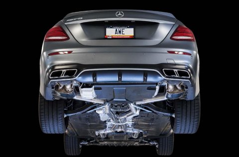 AWE Tuning Mercedes-Benz W213 AMG E63/S Sedan/Wagon SwitchPath Exhaust System - for Non-DPE Cars thumbnail 6