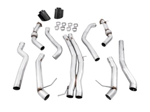 AWE Tuning Audi B9 RS5 Track Edition Exhaust w/ Diamond Black RS Tips thumbnail 6
