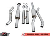 AWE Tuning 2017+ Ford Raptor 1 FG Resonated Performance H-Pipe thumbnail 7