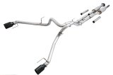 AWE Tuning 2017+ Ford Raptor 0 FG Performance Exhaust System - w/ Diamond Black Tips thumbnail 8