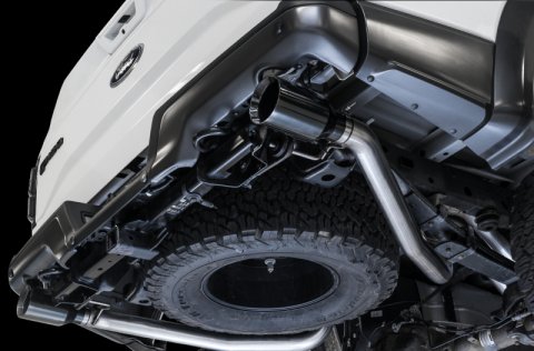 AWE Tuning 2017+ Ford Raptor Tailpipe Conversion Kit w/ Diamond Black Tips thumbnail 9