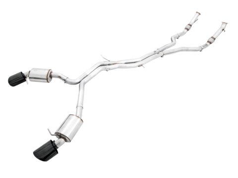 AWE Tuning Audi B9 RS 5 Sportback Touring Edition Exhaust-Non Resonated- Diamond Black RS Style Tips thumbnail 2