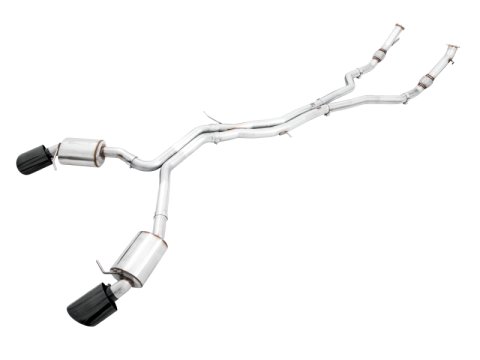 AWE Tuning Audi B9 RS 5 Sportback Touring Edition Exhaust-Non Resonated- Diamond Black RS Style Tips thumbnail 3