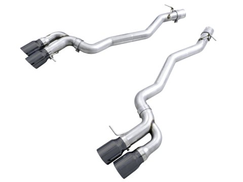 AWE Tuning 18-19 BMW F90 M5 Track Edition Axle-Back Exhaust- Black Diamond Tips thumbnail 4