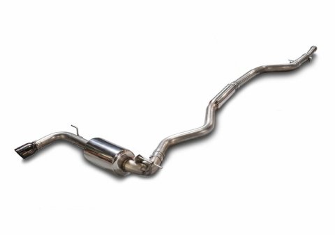 AWE Tuning BMW F30 320i Touring Exhaust w/Performance Mid Pipe - Diamond Black Tip (90mm) thumbnail 2