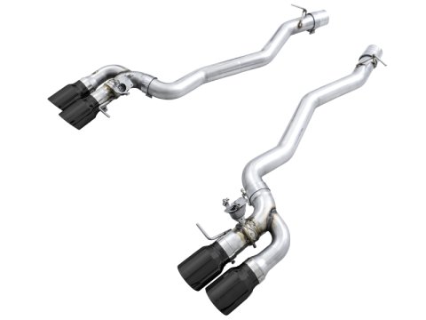 AWE Tuning 18-19 BMW M5 (F90) 4.4T AWD Cat-Back Exhaust - Track Edition (Diamond Black Tips) thumbnail 4