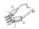 AWE Tuning 14-19 Chevy Corvette C7 Z06/ZR1 (w/o AFM) Touring Edition Axle-Back Exhaust w/Chrome Tips thumbnail 1