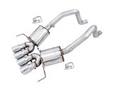 AWE Tuning 14-19 Chevy Corvette C7 Z06/ZR1 (w/o AFM) Touring Edition Axle-Back Exhaust w/Chrome Tips thumbnail 2