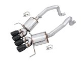 AWE Tuning 14-19 Chevy Corvette C7 Z06/ZR1 Touring Edition Axle-Back Exhaust w/Black Tips thumbnail 5