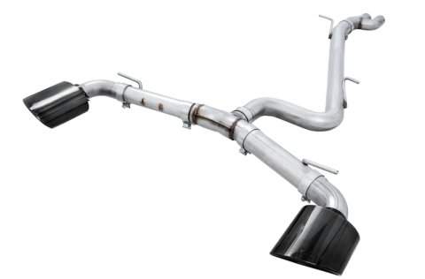 AWE Tuning 17-19 Audi RS3 8V Track Edition Exhaust - Diamond Black Tips RS-Style Tips thumbnail 3