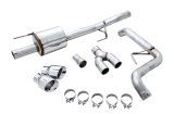 AWE Tuning 2015+ Ford F-150 0FG Single Exit Performance Exhaust System w/4.5in Chrome Silver Tips thumbnail 4