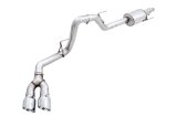 AWE Tuning 2015+ Ford F-150 0FG Single Exit Performance Exhaust System w/4.5in Chrome Silver Tips thumbnail 5