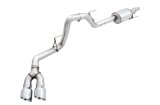 AWE Tuning 2015+ Ford F-150 0FG Single Exit Performance Exhaust System w/4.5in Chrome Silver Tips thumbnail 8