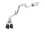 AWE Tuning 2015+ Ford F-150 0FG Single Exit Performance Exhaust System w/4.5in Diamond Black Tips thumbnail 2