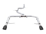 AWE Tuning 18-21 Volkswagen Jetta GLI Mk7 Track Edition Exhaust - Diamond Black Tips (Fits OEM DP) thumbnail 2