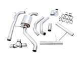 AWE Tuning 18-21 Volkswagen Jetta GLI Mk7 Track Exhaust - Chrome Silver Tips (Fits High-Flow DP) thumbnail 2