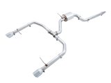 AWE Tuning 18-21 Volkswagen Jetta GLI Mk7 Track Exhaust - Chrome Silver Tips (Fits High-Flow DP) thumbnail 4