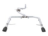 AWE Tuning 18-21 Volkswagen Jetta GLI Mk7 Track Exhaust - Diamond Black Tips (Fits High-Flow DP) thumbnail 3