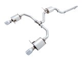 AWE Tuning 18-21 Volkswagen Jetta GLI Mk7 Touring Exhaust - Chrome Silver Tips (Fits High-Flow DP) thumbnail 7