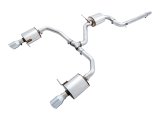 AWE Tuning 18-21 Volkswagen Jetta GLI Mk7 Touring Exhaust - Chrome Silver Tips (Fits High-Flow DP) thumbnail 8