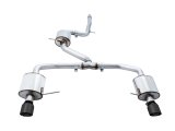 AWE Tuning 18-21 Volkswagen Jetta GLI Mk7 Touring Exhaust - Diamond Black Tips (Fits High-Flow DP) thumbnail 3