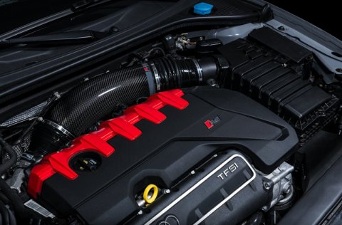 AWE Tuning Audi RS3 / TT RS 4.5in S-FLO Carbon Inlet Tube thumbnail 7