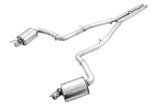 AWE Tuning 2015+ Dodge Challenger 6.4L/6.2L Non-Resonated Touring Edition Exhaust - Use Stock Tips thumbnail 4