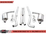 AWE Tuning 2015+ Dodge Challenger 6.4L/6.2L Non-Resonated Touring Edition Exhaust - Use Stock Tips thumbnail 6