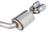 AWE Tuning 2015+ Dodge Challenger 6.4L/6.2L Non-Resonated Touring Edition Exhaust - Quad Silver Tips thumbnail 9